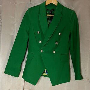 NWT - WHBM “Amazon” Green Studio Blazer (2)